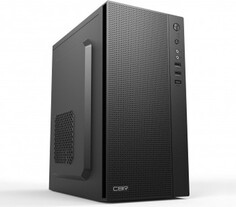 Корпус CBR Minitower MX08 Black (PCC-MATX-MX08-WPSU)