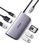 USB-концентратор 7 в 1 (хаб) Ugreen 2 x USB 3.0, HDMI, RJ45, SD/TF, PD (50852)