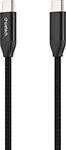 Кабель Choetech USB Type C PD, 240 Вт, 480Mbps, нейлоновая оплетка, 2 м (XCC-1036-BK)
