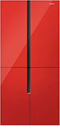Многокамерный холодильник Centek CT-1750 NF Red, INVERTER