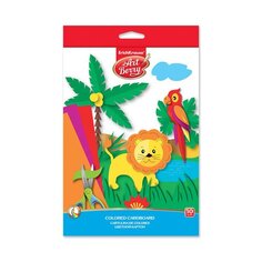 Цветной картон мелованный в папке с подвесом ArtBerry, В5, 10 листов