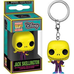 Брелок Funko POP! Keychain: The Nightmare Before Christmas. Blacklight Jack