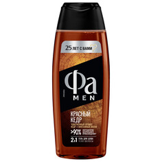 Гели для душа гель для душа ФА Men 2в1 Red Cedarwood 250мл Fa