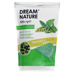 Соли для ванны соль для ванн DREAM NATURE Череда и Крапива 900г