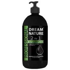 Шампуни для волос шампунь DREAM NATURE Professional 2в1 c маслом арганы и миндаля 1л