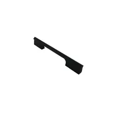 Ручка-скоба мебельная 7602 160 мм, цвет матовый черный Edson