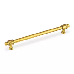 Ручка-рейлинг мебельная 7905 160 мм, цвет матовое золото Edson