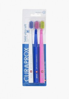 Комплект зубных щеток Curaprox с очень мягкой синтетической щетиной
