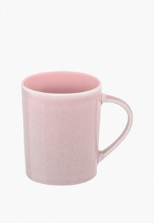 Кружка Elan Gallery 320 мл, 11,5х8х10 см Розовый меланж