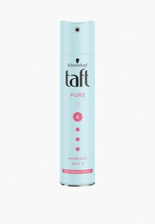 Лак для волос Taft Ultra Pure без силикона и отдушек сверхсильная фиксация, 250 мл