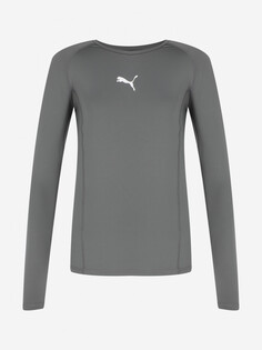 Лонгслив компрессионный мужской PUMA Liga Baselayer, Серый