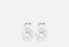 Серебристые серьги Kotlo Studio