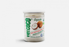 Кокосовое масло нерафинированное холодного отжима Vietcoco