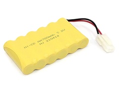 Аккумулятор Vbparts Ni-Cd 7.2V 700mAh AA Flatpack разъем 5559 082373