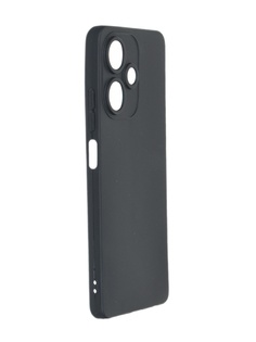 Чехол DF для Infinix Hot 30 Silicone Black inCase-28