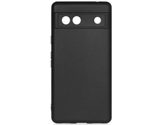 Чехол DF для Google Pixel 7A Silicone Black glCase-03