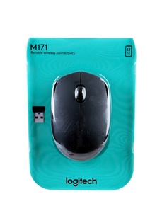 Мышь Logitech M171 Wireless Grey-Black 910-004655