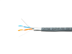 Сетевой кабель SkyNet Premium FTP cat.5e 305m Grey CSP-FTP-2-CU