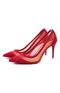 Комбинированные туфли Galativi 85 Christian Louboutin