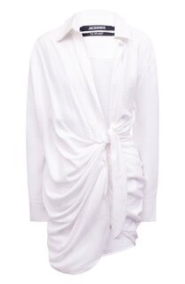 Платье из вискозы и шерсти Jacquemus