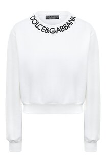 Хлопковый свитшот Dolce & Gabbana