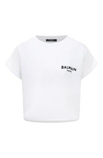 Хлопковая футболка Balmain