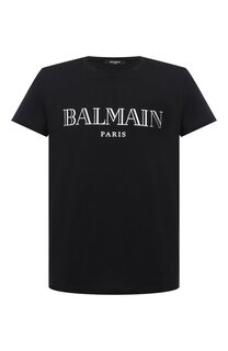 Хлопковая футболка Balmain