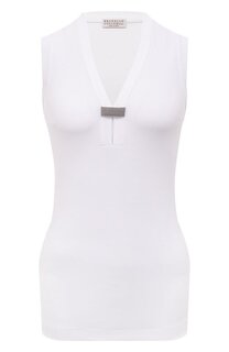 Хлопковый топ Brunello Cucinelli