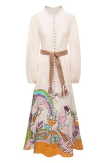 Льняное платье Zimmermann