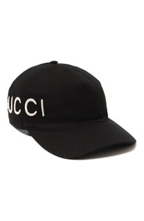 Хлопковая бейсболка Gucci