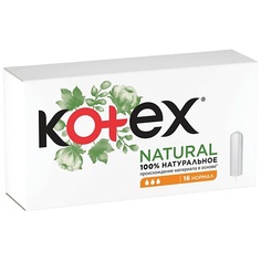 KOTEX NATURAL Тампоны Нормал Органик 16