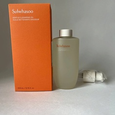 Масло для снятия макияжа SULHWASOO Легкое увлажняющее гидрофильное масло Gentle Claensing Oil 200