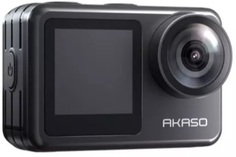 Экшн-камера AKASO Brave 7LE SYYA0021-BK два цветных экрана, влагозащита, электронная стабилизация, замедленная съемка, Time Lapse.