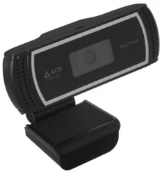 Веб-камера ACD UC700 CMOS 2МПикс (апрокс.3МПикс), 1920x1080p, 30к/с, автофокус, микрофон встр., кабель USB 2.0 1.5м, шторка объектива, универс. крепле