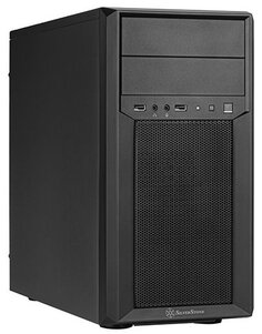 Корпус mATX SilverStone FARA 313 SST-FA313-B-C черный, без БП, USB Type-C, USB 3.0, audio