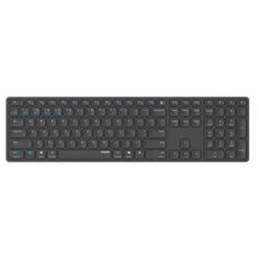 Клавиатура беспроводная Rapoo E9800M DARK GREY 14517 серая USB BT/Radio slim Multimedia для ноутбука )