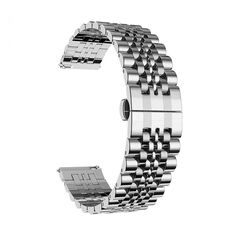 Ремешок на руку Lyambda CASTOR DSG-07-06T-22-SL из нержавеющей стали для часов 22 mm silver