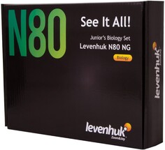 Набор Levenhuk N80 NG 29280 микропрепаратов «Увидеть все!»