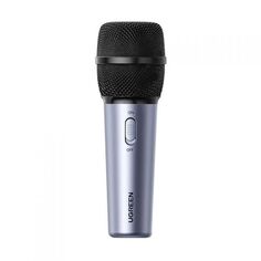 Микрофон UGREEN CM427 10931_ для прямой трансляции, серебристо-черный