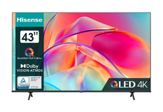 Телевизор Hisense 43E7KQ черный, 4K UHD, DVB-T, DVB-T2, DVB-C, DVB-S, DVB-S2, SMART TV