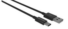 Кабель интерфейсный More Choice K24a USB 2.1A для Type-C TPE 1м Black