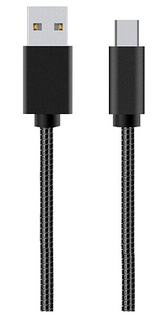 Кабель интерфейсный More Choice K31a USB 2.1A для Type-C 1м Black