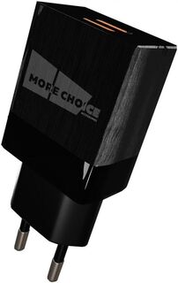 Зарядное устройство сетевое More Choice NC24m 2*USB 2.1A для micro USB Black