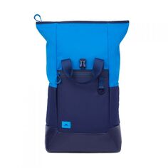 Рюкзак для ноутбука Riva 5321 15.6", синий, полиуретан, женский дизайн