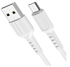 Кабель интерфейсный More Choice K26m USB 2.0A для micro USB TPE 1м White