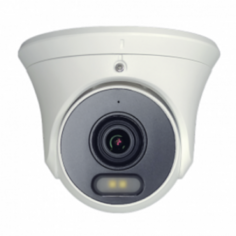 Видеокамера IP Tantos TSi-Ee25FPN ColorView уличная купольная с LED подсветкой белого цвета, двухмегапиксельная