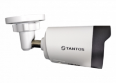 Видеокамера IP Tantos TSi-Pe50FPN ColorView уличная цилиндрическая с LED подсветкой белого цвета