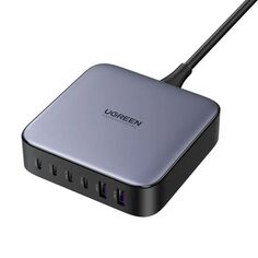 Зарядное устройство сетевое UGREEN CD271 40914_ 2*USB Type-A, 4*USB Type-C, 200W, цвет: черный