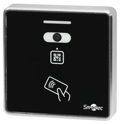 Считыватель Smartec ST-PR144QMF-BK QR-кода и MIFARE карт, интерфейс Wiegand, QR-код 5-20 см, карта 3-6 см