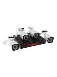 Комплект Rexant 45-0520 видеонаблюдения 4 наружные камеры AHD/2.0 Full HD
